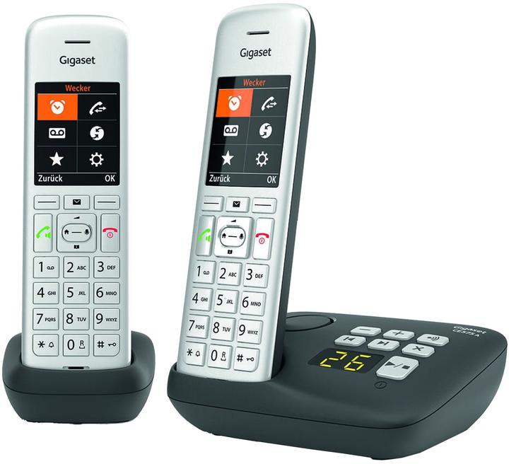 Produktbild Gigaset CE575 A Duo Ricevitore supplementare DECT Argento/Nero