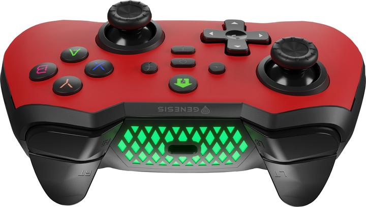 Actual product image Genesis Gamepad MANGAN 400 wired red/black (Android, iOS, PC, Switch, Mac)