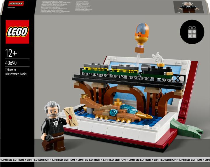 Produktbild LEGO Hommage an die Bücher von Jules Verne (40690, LEGO Ideas)