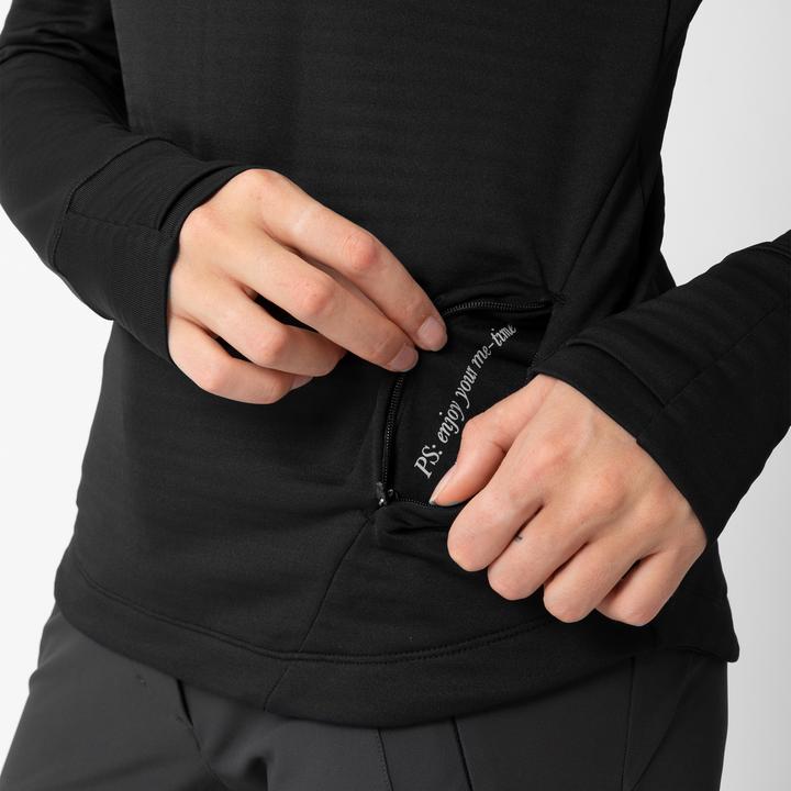 Actual product image Lamunt Nora Long Sleeve Zip Tee (L)