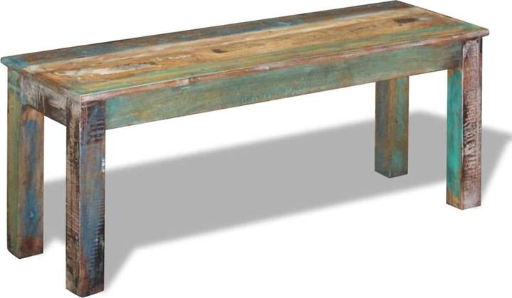 Produktbild VidaXL Bank Altholz 110x35x45 cm,Farbe: Mehrfarbig,Material (35 cm)