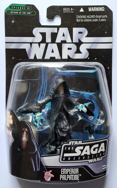 Immagine prodotto Hasbro Star Wars The Saga Collection 043 Figura d'azione dell'Imperatore Palpatine