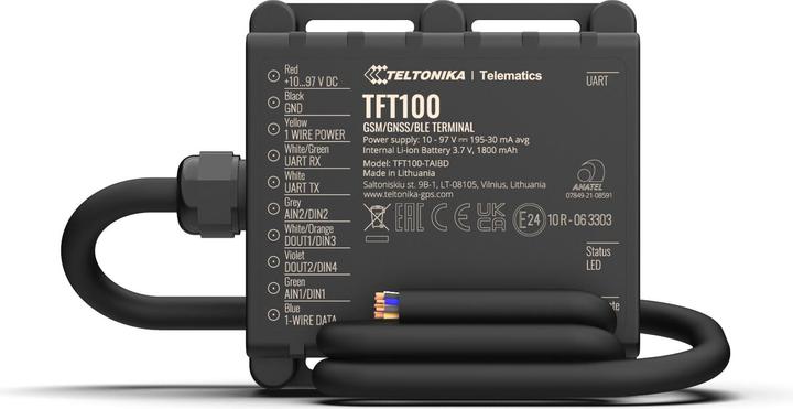 Actual product image Teltonika Tracker SAS - TFT100 - CAN Interface - E-Forklikt Tracker Plus - GSM/GNSS