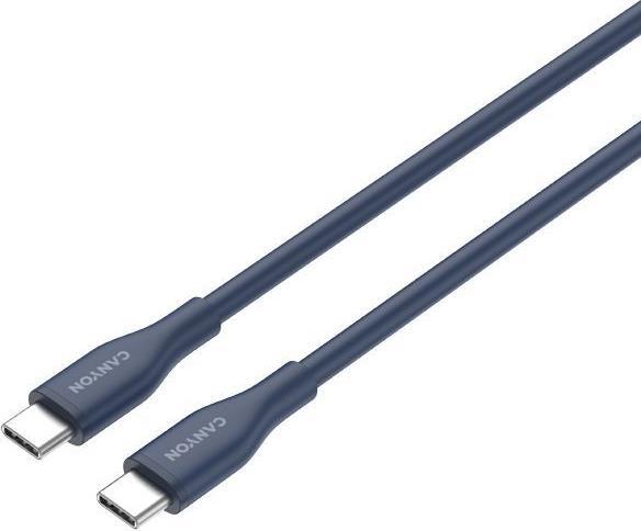 Canyon Kabel CC60SC10 C-C 60W 1m Silizium Dunkelblau (1 m)