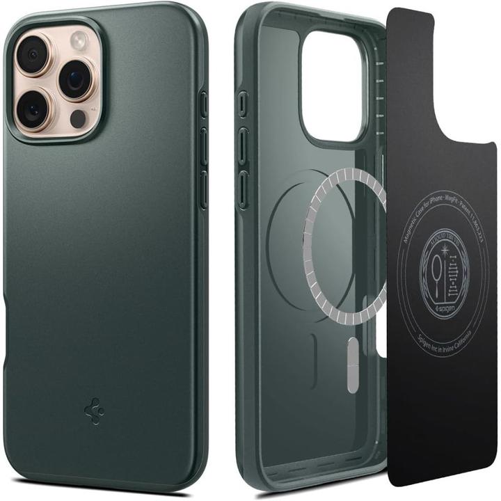 Immagine prodotto Spigen Thin Fit Mag iPhone 16 Pro Max Magsafe zielony/abyss verde ACS07981 (Apple iPhone 16 Pro Max)