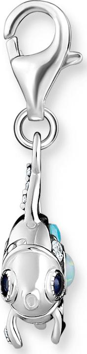 Actual product image Thomas Sabo Charm Club Fish (925 silver, Blackened)