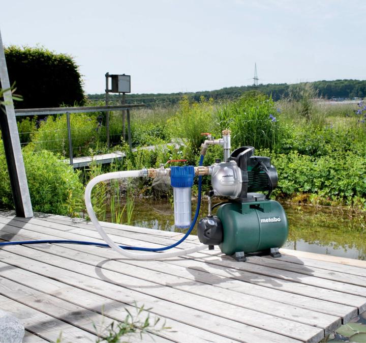 Produktbild Metabo Hauswasserwerk (Hauswasserpumpe, Gartenpumpe)