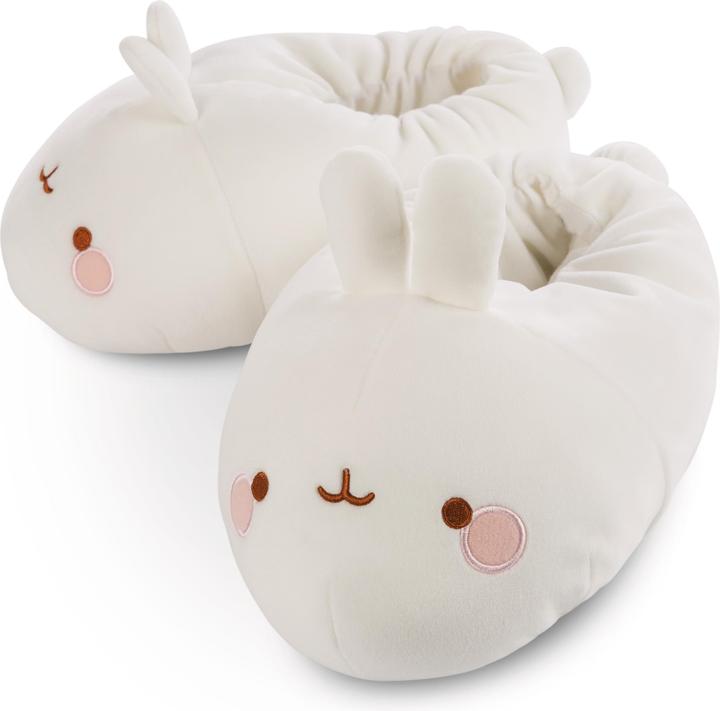 Produktbild NICI 47754 - Molang - Hase Molang Hausschuhe, Gr. 34-37 (M) (12 cm)