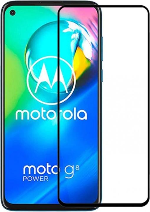 Image du produit Screenguard Motorola Moto G8 Power Full Screen Protective Glass 2.5D 9H (1 pièce(s), Motorola Moto G8 Power)