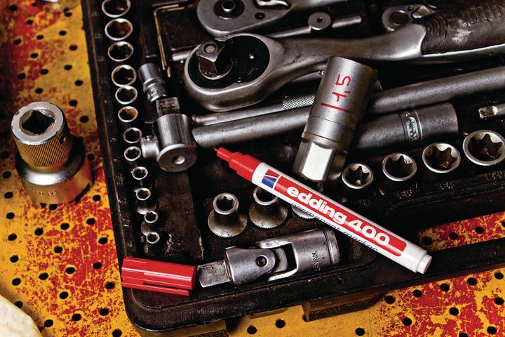Produktbild Edding 400 (Rot, 1 mm, 1 x)