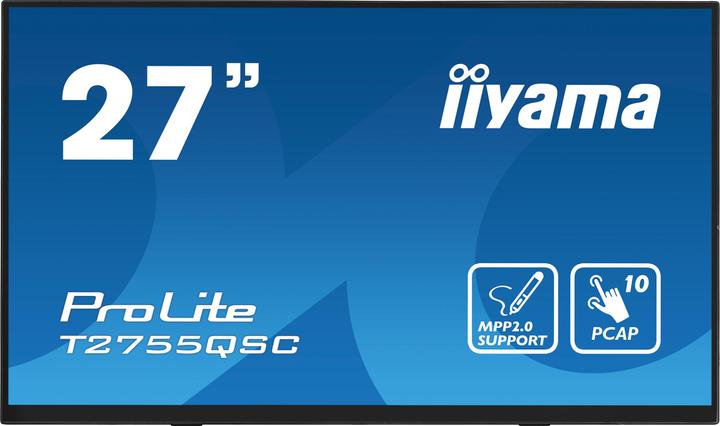 Produktbild iiyama 27" IPS Bonded PCAP 10P Touch, MPP2.0 (a (2560 x 1440 Pixel, 27")
