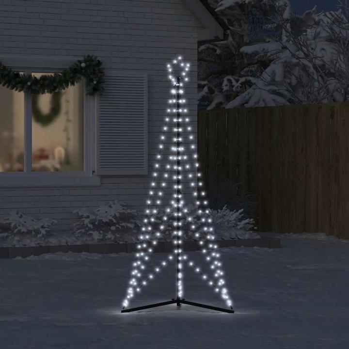 Immagine prodotto VidaXL Illuminazione per albero di Natale 363 LED bianco freddo 182 cm