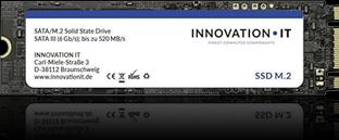Produktbild Innovation IT 00-1024555. SSD Speicherkapazität: 1000 GB, SSD-Formfaktor: M.2, Komponente für: Notebook (1000 GB, M.2)