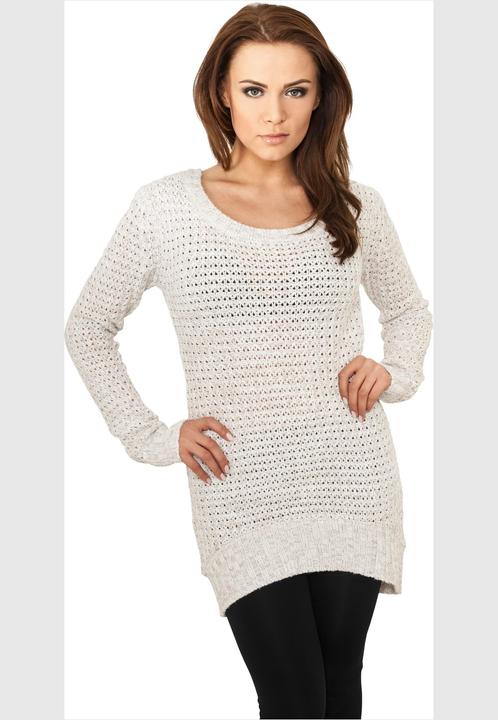 Actual product image Urban Classics Ladies Long Wideneck Sweater - 536 (4XL)