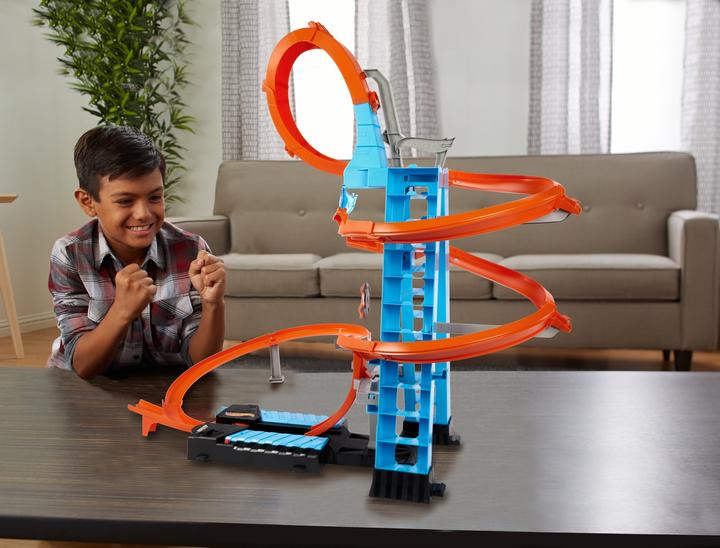 Actual product image Hot Wheels Sky Crash Tower