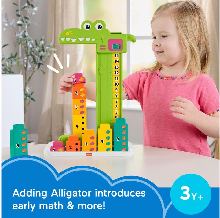 Immagine prodotto Fisher-Price Mein Zahlen-Krokodil (Tedesco, Francese, Svizzero-tedesco, Italiano, Inglese)