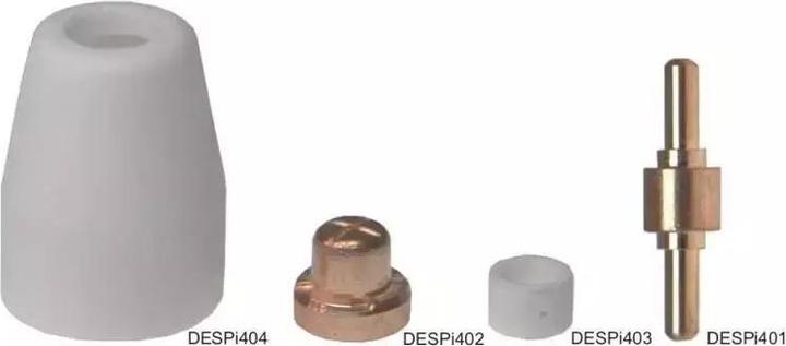 Actual product image Dedra Plasma electrode 10 pcs - DESPi401