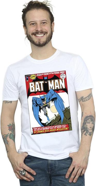 Actual product image Mens Running Batman Cover T-Shirt (5XL)