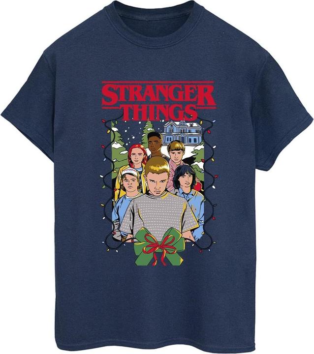 Produktbild Netflix Stranger Things Christmas Poster TShirt (3XL)
