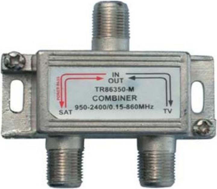 Produktbild Shiverpeaks S/CONN maximum connectivity SAT-TV-Einspeisweiche, 5-860 MHz 950-2250 MHz, DC (Antennenkabel)