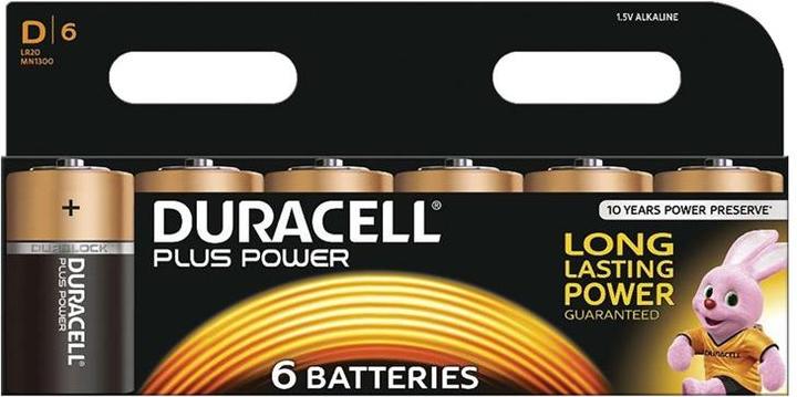 Produktbild Duracell Plus (6 Stk., D, 18000 mAh)