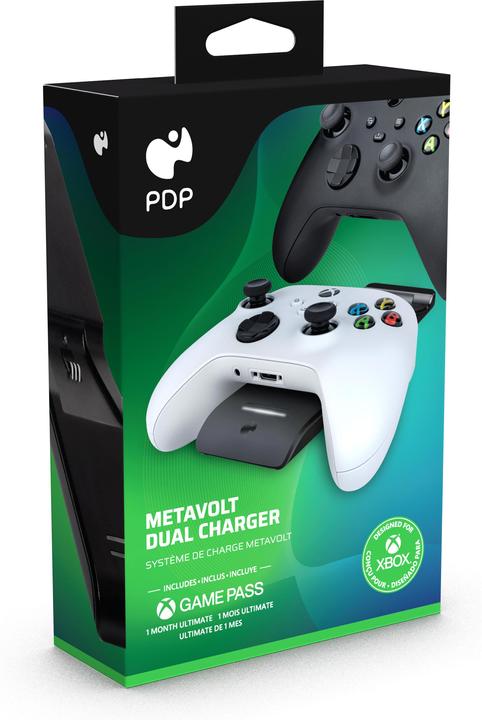 Produktbild PDP Metavolt Dual Charger (Xbox Series X, Xbox One X, Xbox One S, Xbox Series S)