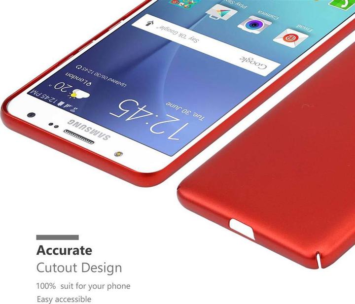 Actual product image Cadorabo Hard Cover Matt Metal Cover (Samsung Galaxy J7)