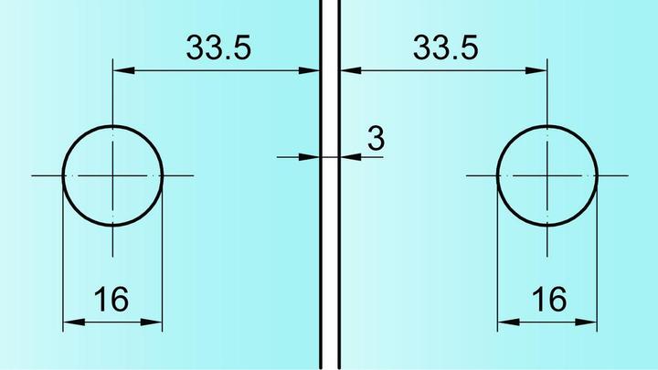 Actual product image Dormakaba Glass door hinge