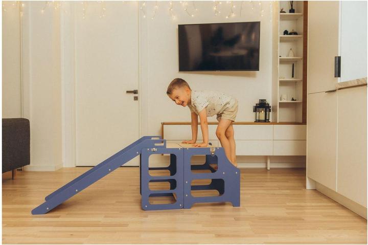 Image du produit Duck Woodworks Tour d'apprentissage pliable avec toboggan