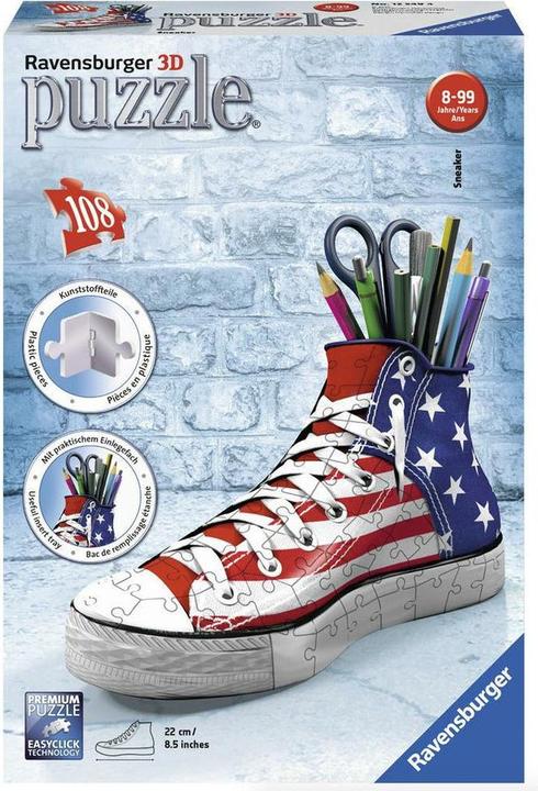Image du produit Ravensburger Drapeau des baskets (108 pièces)