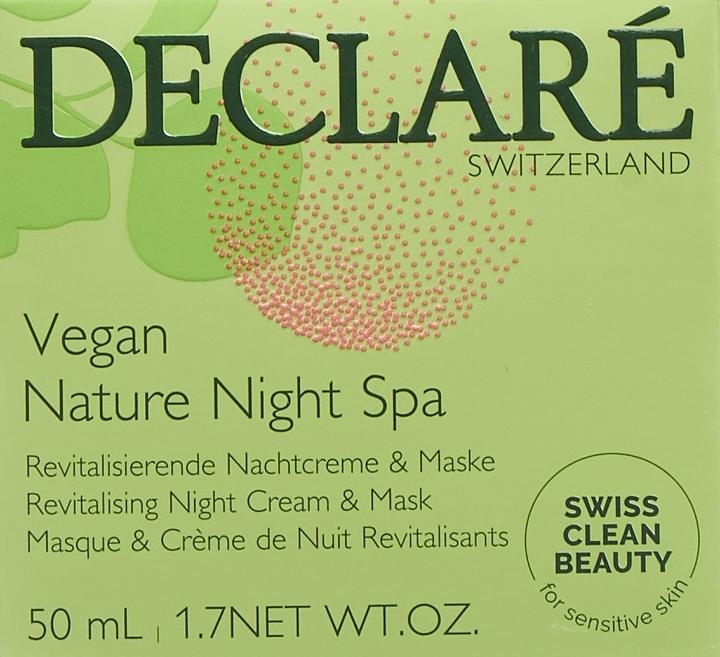 Image du produit Declaré Nature Night Spa Crème & Mask (50 ml, Crème de nuit)