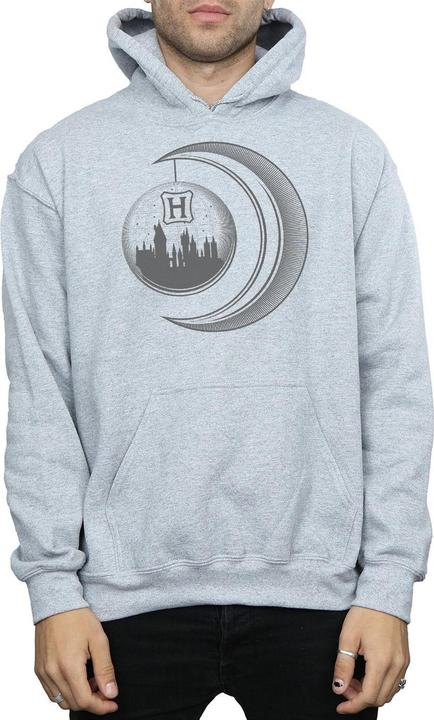 Actual product image Mens Hogwarts Moon Hoodie (S)