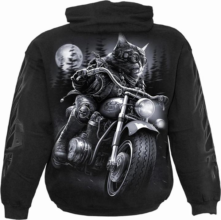 Immagine prodotto Spiral Nine Lives Felpa con Cappuccio Adulto Unisex (S)
