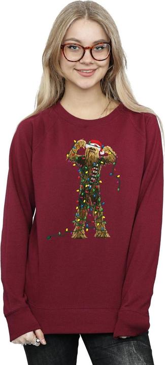 Immagine prodotto Star Wars Chewbacca Christmas Lights Felpa Donna (S)