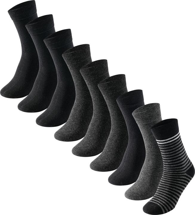 Image du produit Schiesser 9 Pack de chaussettes pour hommes (paquet de 9, 39 - 42)