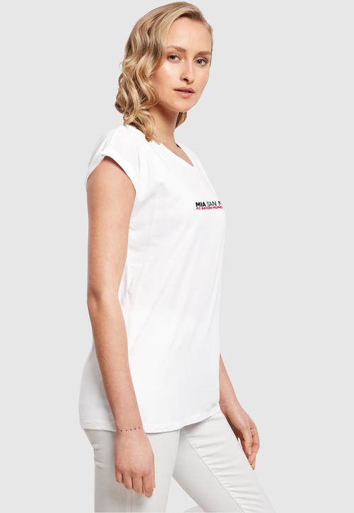 Actual product image FC Bayern München Ladies Logo History Extended Shoulder Tee - 115129 (3XL)