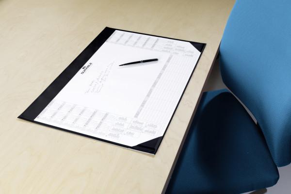 Actual product image Durable Desk pad with calendar pad (59 x 42 cm)