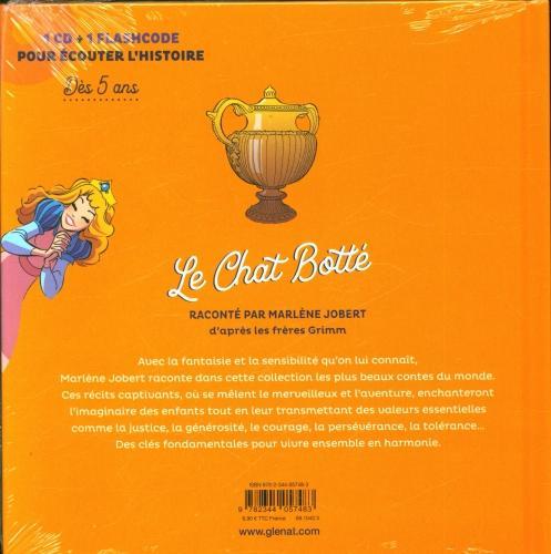 Immagine prodotto Le chat botté + 1 CD audio (Francese, Jobert Marlène, 2023)