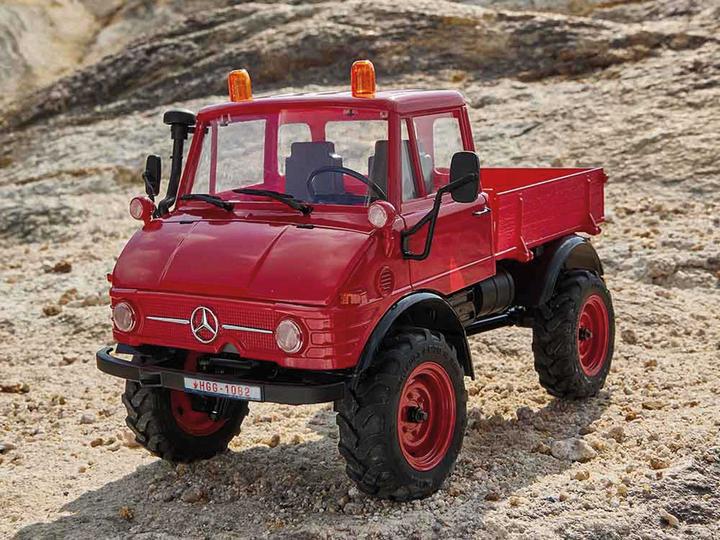 Produktbild FMS FXC24 Unimog 421 1:24 rot - RTR 2.4GHz (RTR Ready-to-Run)