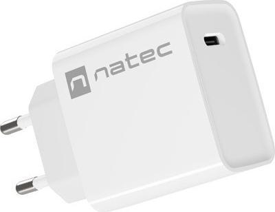Immagine prodotto Genesis Natec ładowarka Sieciowa Ribera USB-C 20w Power Delivery Biała Nuc-2059 (20 W)
