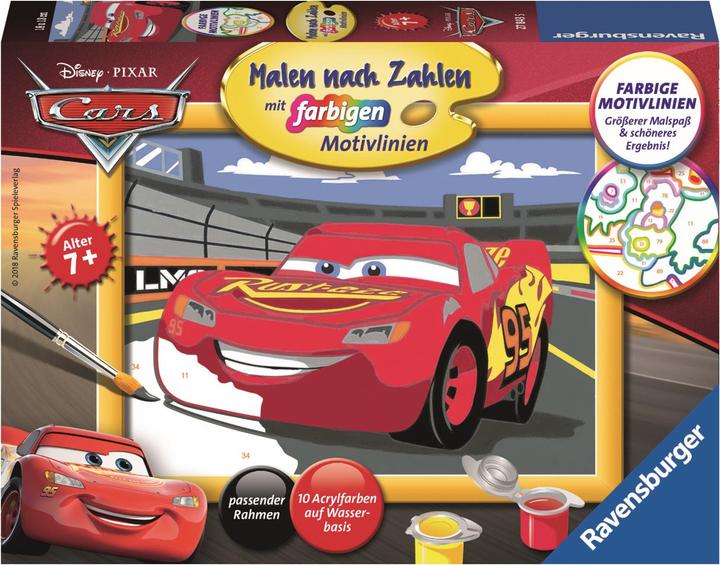 Actual product image Ravensburger Lightning McQueen (Cars)