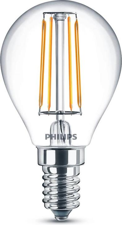 Philips Lamp (E14, 4.30 W, 470 lm, 2 x, F)