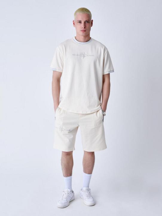 Image du produit Project X Paris T-shirt avec bande contrastée logotée (S)
