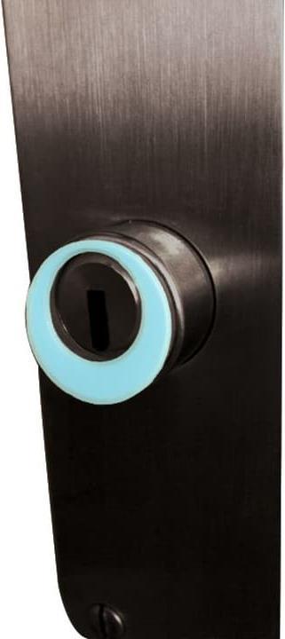 Produktbild Alpertec RZ - Cap Nachtleuchtend - RAL 7074 (Türgriff)