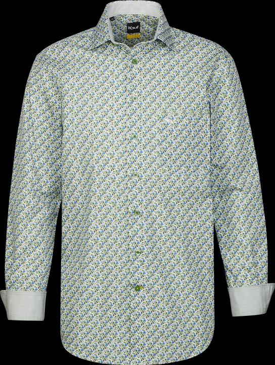Actual product image Kauf Firenze New Kent long sleeve modern fit with contrast (39)