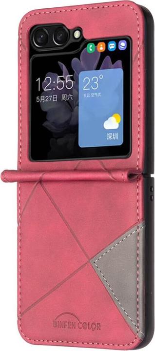 Productafbeelding Cover-Discount Galaxy Z Flip6 - Hoesje met twee kleuren (Samsung Galaxy Z Flip6)