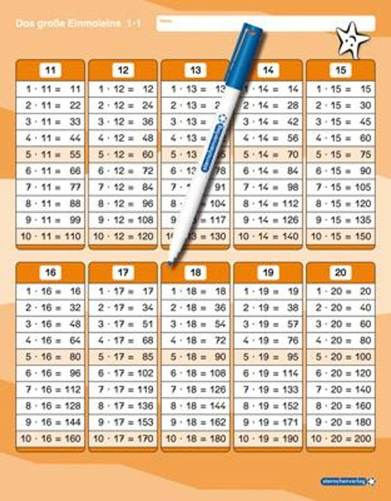 Image du produit Unregelmässige Verben / irregular Verbs - Zeitformen - 1 Doppelfeld mit Stift (Allemand, Anglais, Katrin Langhans, 2016)
