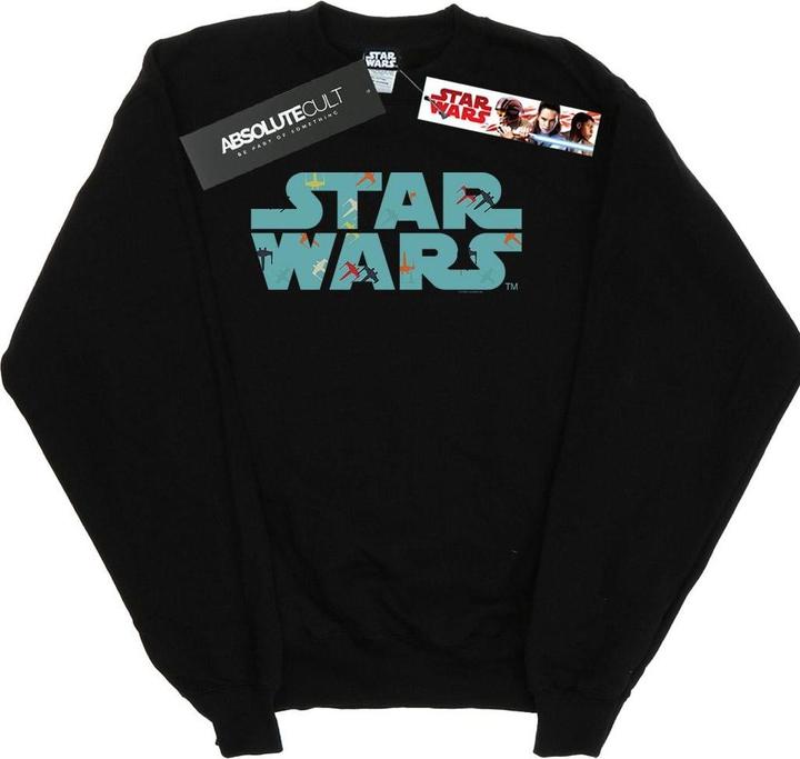 Produktbild Star Wars Retro XWing Pattern Logo Sweatshirt (S)