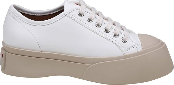 Image du produit Marni pablo sneakers in white nappa (37)