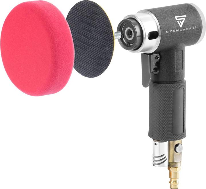 Actual product image Stahlwerk Compressed air random orbital sander OSK-150 ST up to 15,000 rpm Sander